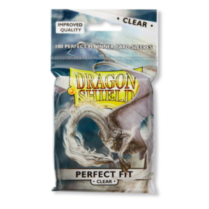 DS - Standard Perfect Fit Sleeves: Clear (100 Sleeves)