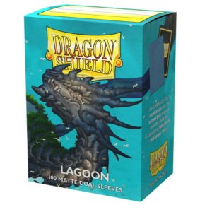 DS - Standard Dual Sleeves: Lagoon [Matte] (100 Sleeves)