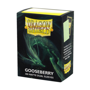 DS - Standard Dual Sleeves: Gooseberry [Matte] (100 Sleeves)